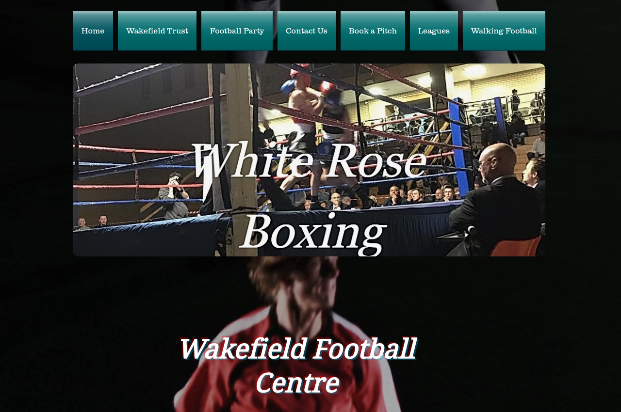 Wakefield Football Centre website before the redesign